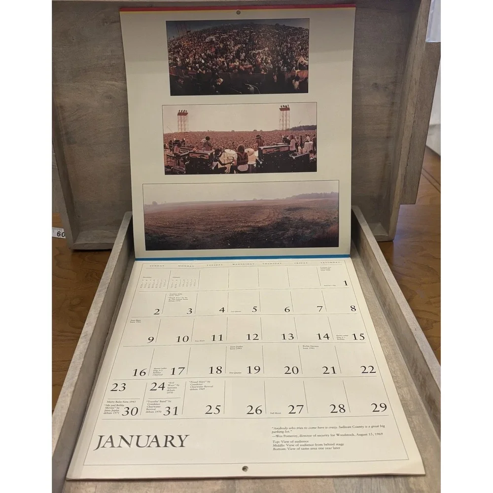N/A 1994 calendar